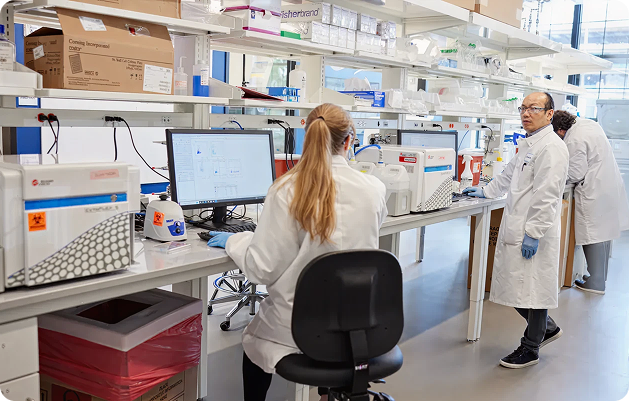Scientists-at-Bench
